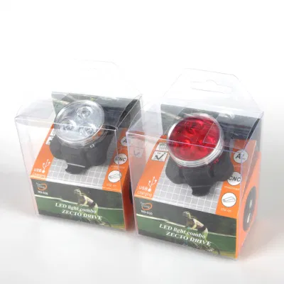 Yichen Mini éclairage de vélo LED avant et arrière rechargeable