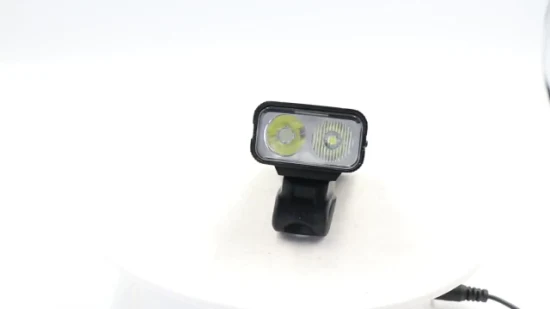 Lampe de vélo à batterie rechargeable USB, lampe d'équitation