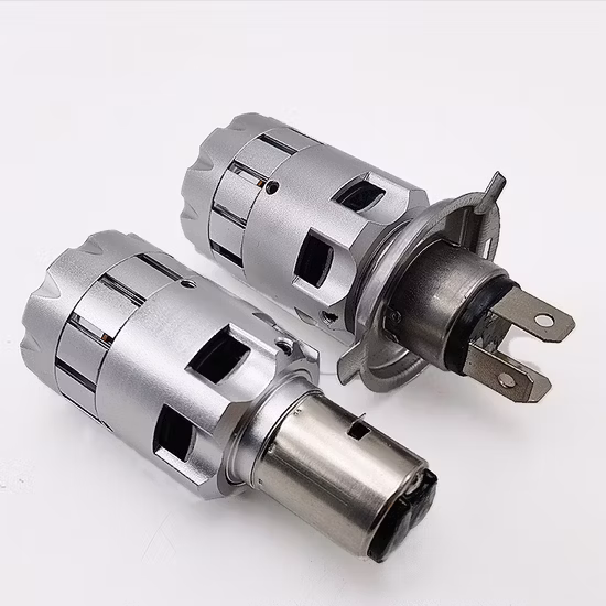 Moto LED projecteur lampe projecteur lentille phare antibrouillard auxiliaire 6000K pour moto vélo tout-terrain deux couleurs