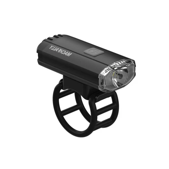 Feu avant de vélo LED rechargeable par USB en alliage d'aluminium haute luminosité de petite taille